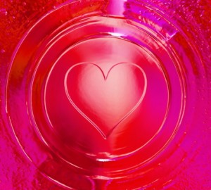 Herz, Liebe, Herzkristall, inneres Feuer